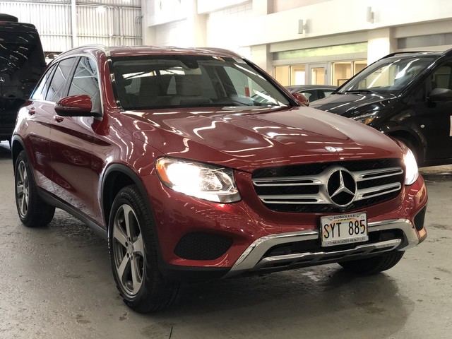 Certified Pre Owned 2017 Mercedes Benz Glc 300 Rear Wheel Drive Suv